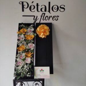 Caja de orquidea